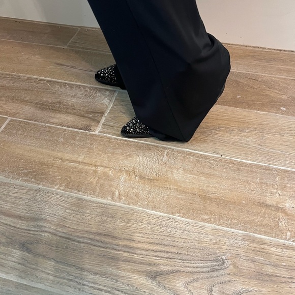 ABS Allen Schwartz Black Halter Jumpsuit - Picture 3 of 4